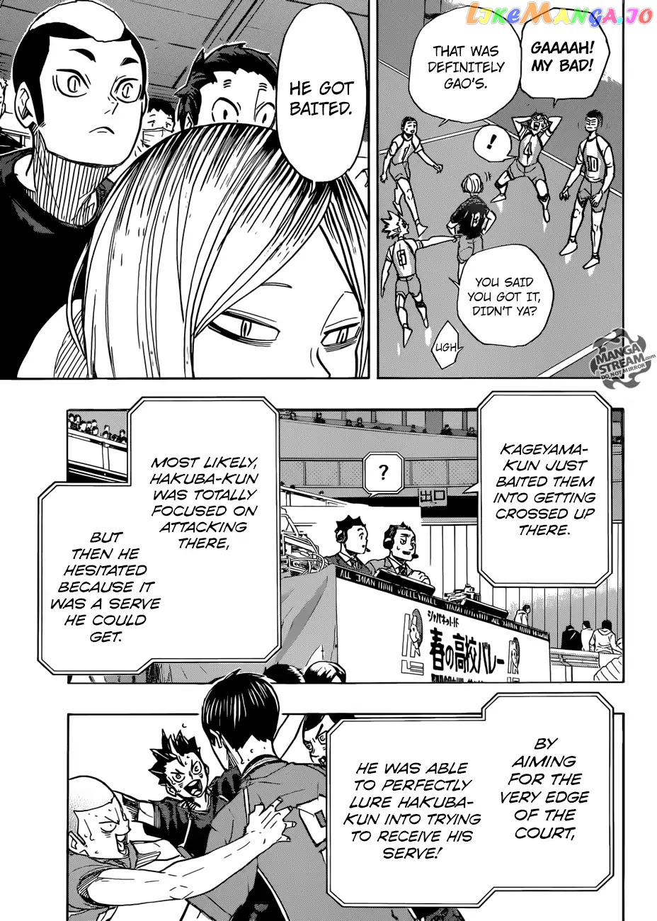 Haikyuu!!, Chapter 350 image 10